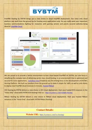 freepbx hosting by systm brings you a new choice
