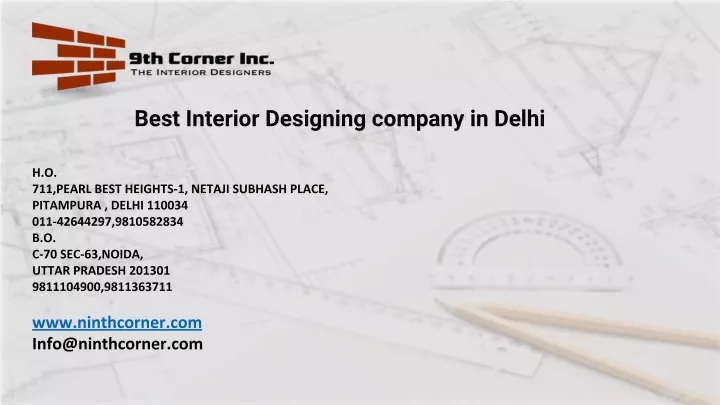 best interior designing company in delhi