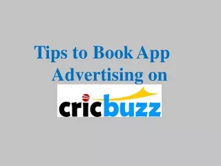 t ips to book a pp advertisin g on