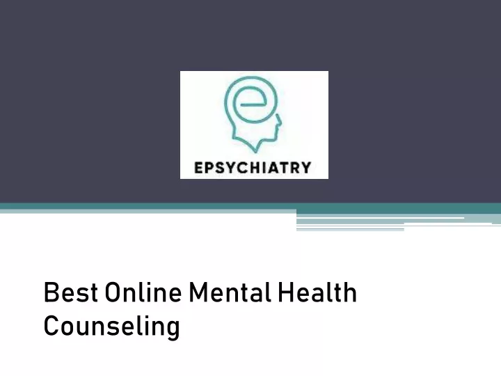 best online mental health counseling