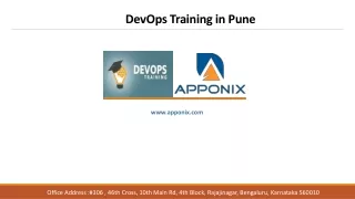 DevOps Training In Pune - Master in Jenkins, Dockers