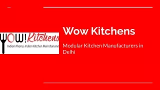 Modular Kitchen Manufacturers in Delhi