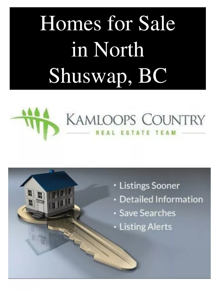 homes for sale in north shuswap bc