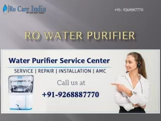 Kent Service Center in  India - RO Care India