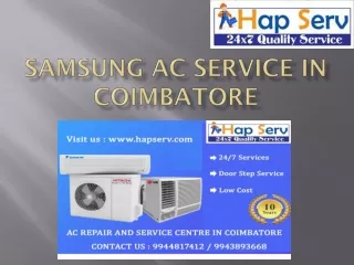 samsung ac service in coimbatore