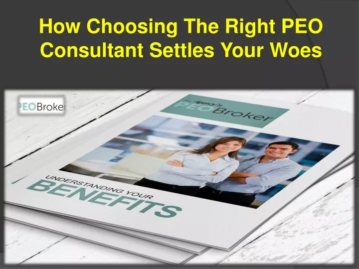 how choosing the right peo consultant settles