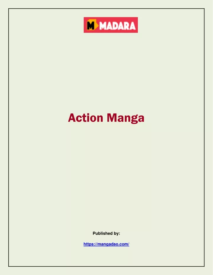 action manga