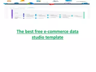the best free e commerce data studio template