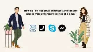 how do i collect email addresses and contact