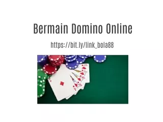 Bermain Domino online by jasabola