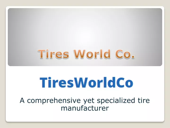 tires world co